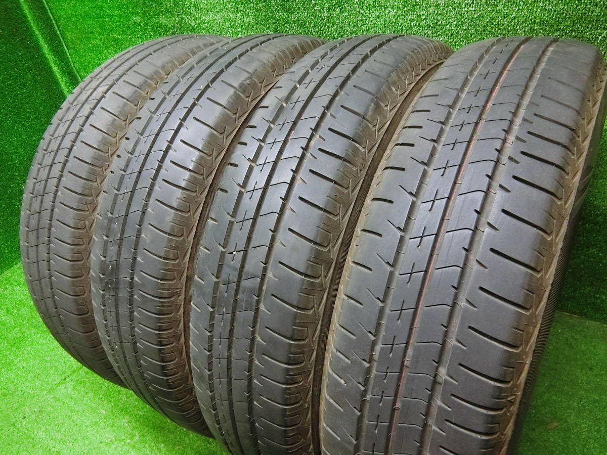 得価，高品質 【送料無料】★ 2022年製　バリ　9分山 ★ BS ECOPIA NH200C ★ 155/80R13 ★4本set★M383