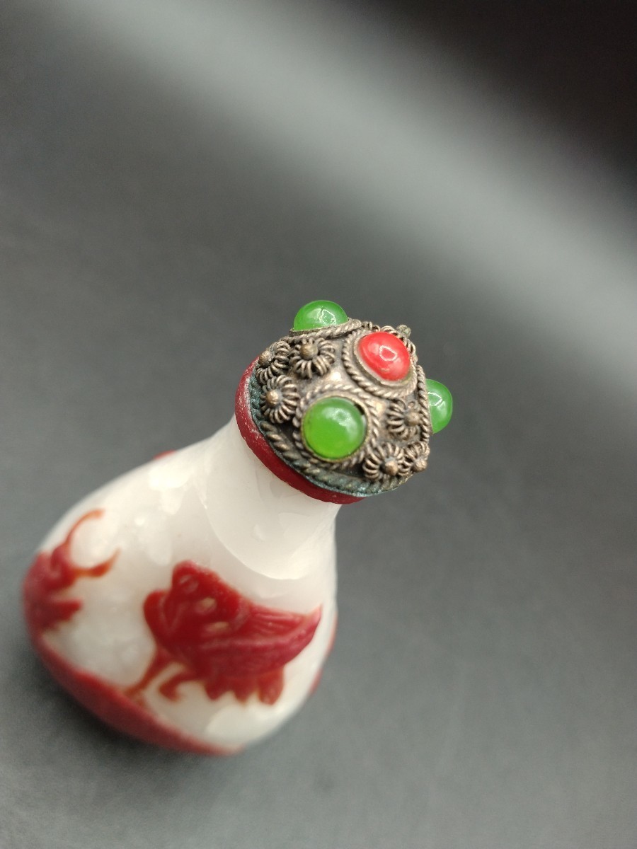 中国 古玩 乾隆ガラス 鼻煙壺(清)｜売買されたオークション情報、yahoo