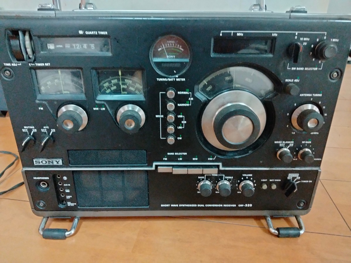 1*0様 希少 SONY ソニー ワールドゾーン 短波ラジオ CRF-320 ソニー CRF-320 WORLD ZONE 短波ラジオ ジャンク CRF-320 短波ラジオ