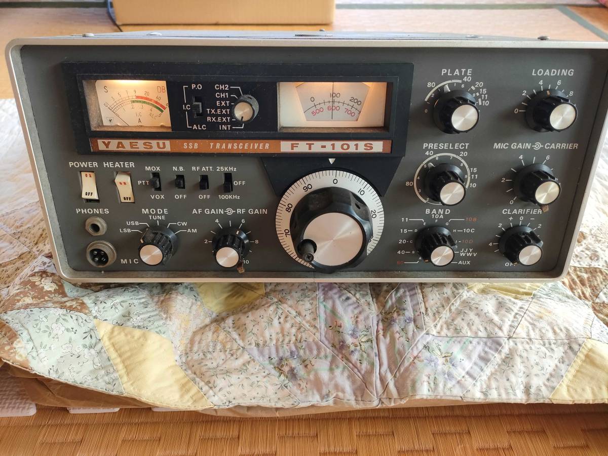 YAESU FT-101S ジャンク扱い YAESU FT-101 FT-101E トランス T-12 CW