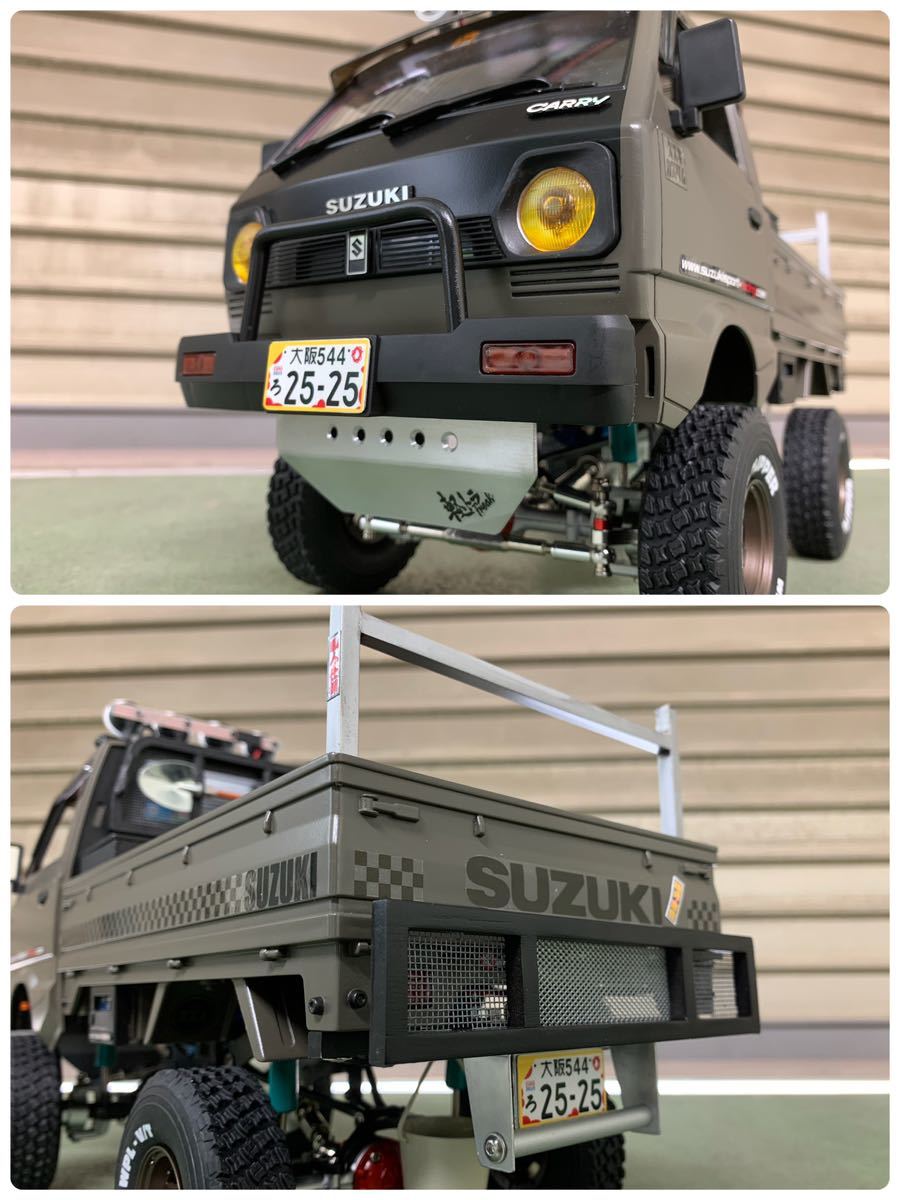 WPL D12 軽トラ クローラー トレイル 4×4 4WD カスタム 技適対応