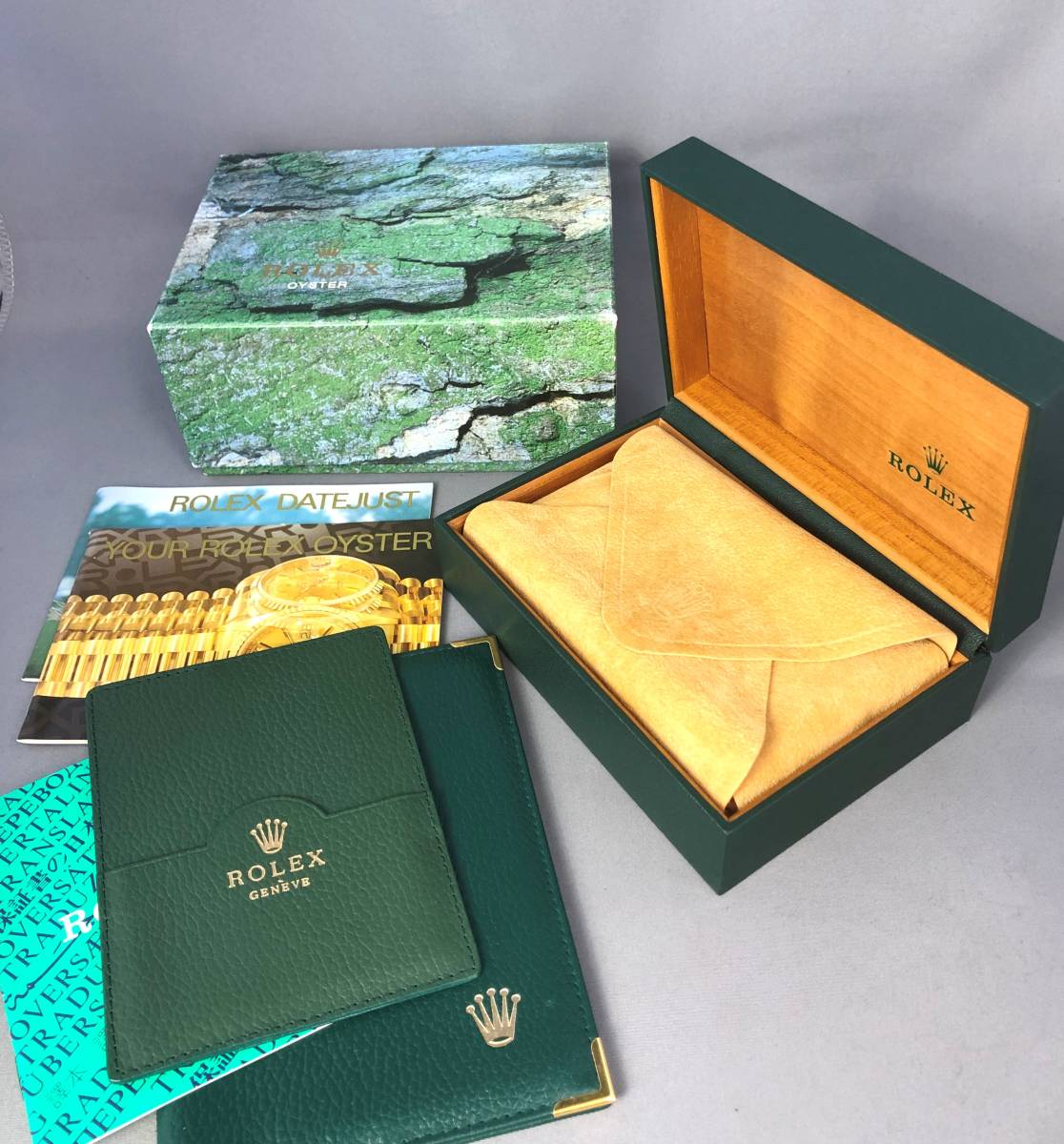 □ROLEX70年代ヴィンテージBOX＆ギャラ付属品一式□ロレックス箱