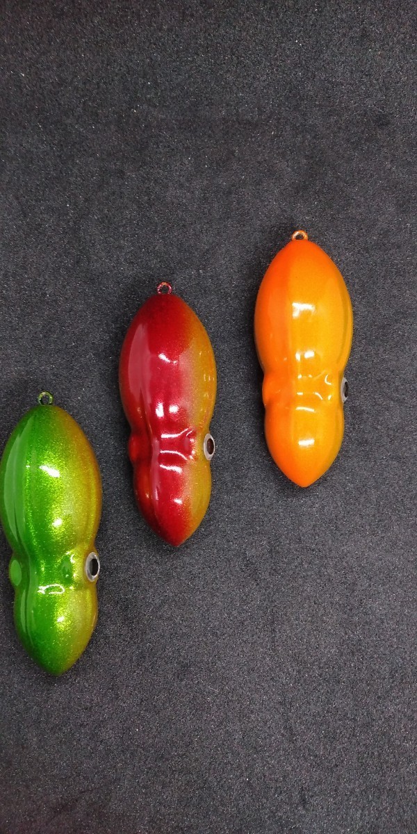 180g3個　スペシャルカラーセットタングステンヘッド　ニュースタイル　 鯛ラバ 新製品 ジギング 最高品質 高含有量 キラキラeye　新品