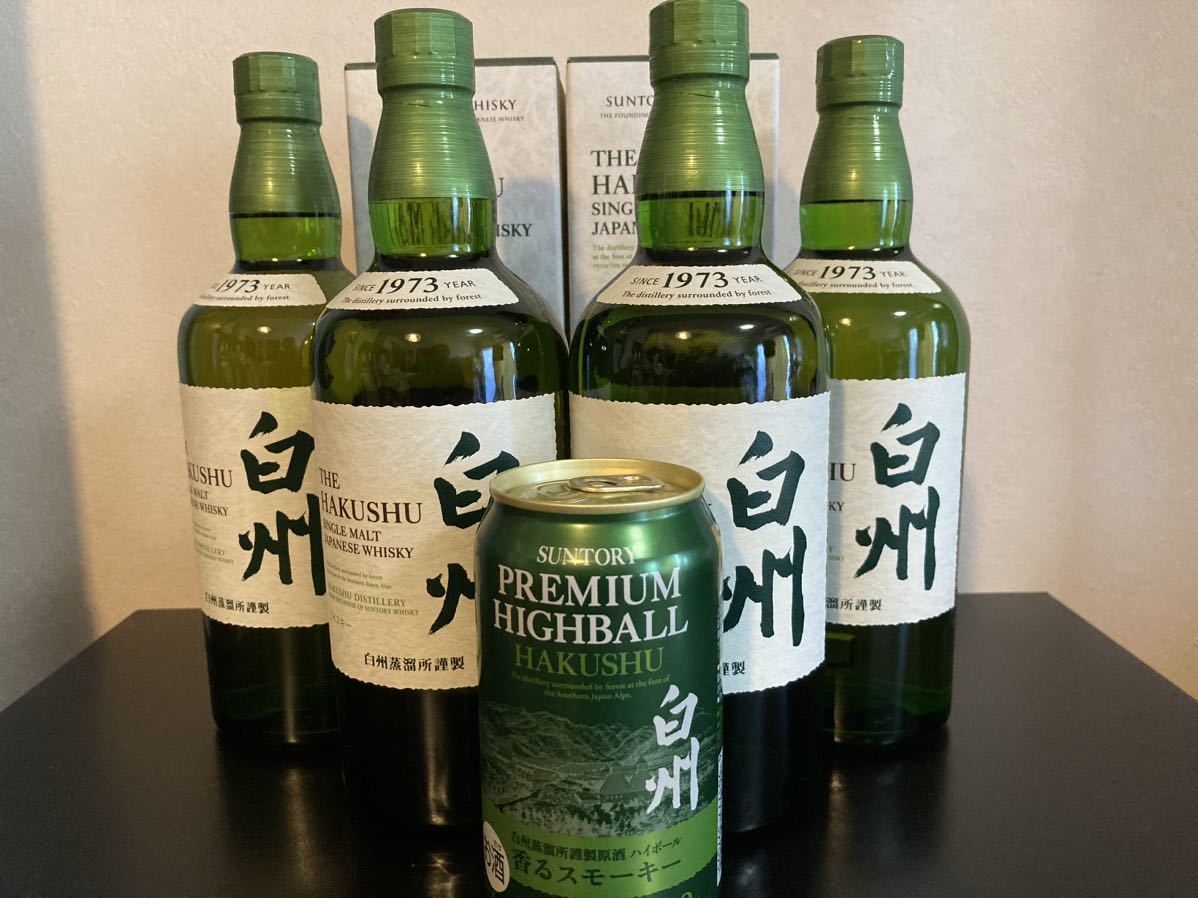 白州4本+白州ハイボール缶1本 新品未開封 【公式通販】