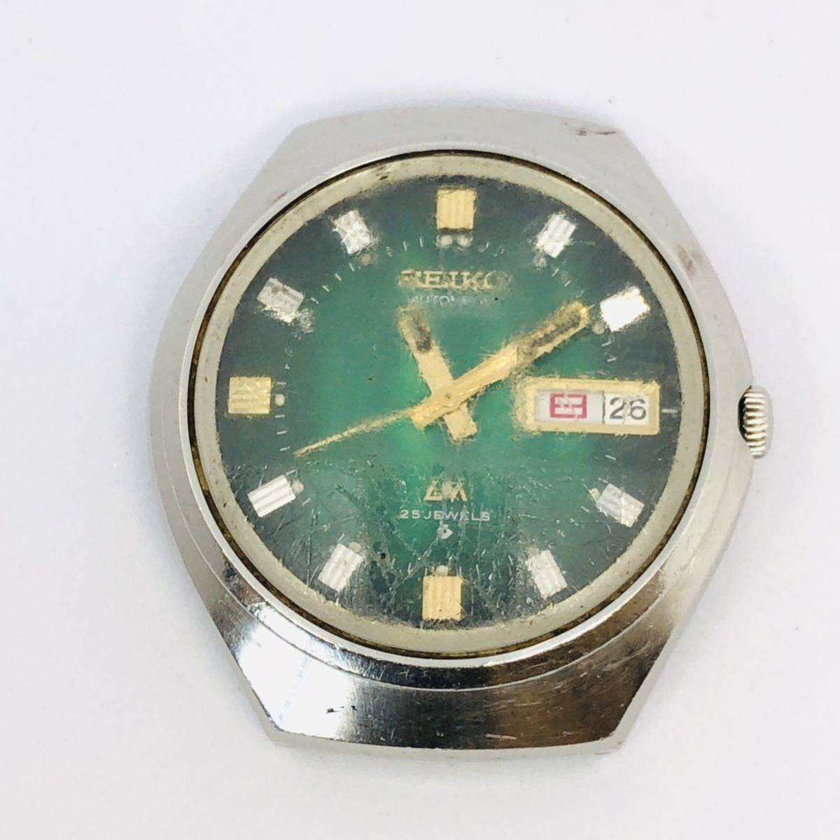 1円 保/箱付 稼働 良品 電波ソーラー シチズン デイト H128-R006860