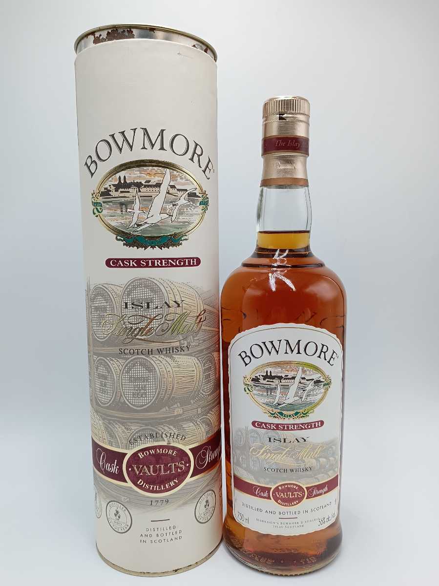 送料無料!!】 BOWMORE CASK STRENGTH ISLAY ボウモア・カスク