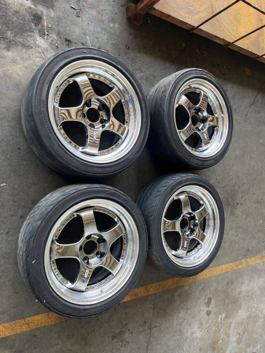 SSR プロフェッサーSP1 SBC 17インチ 8j+19 114.3 5穴 4本通しBNR32 