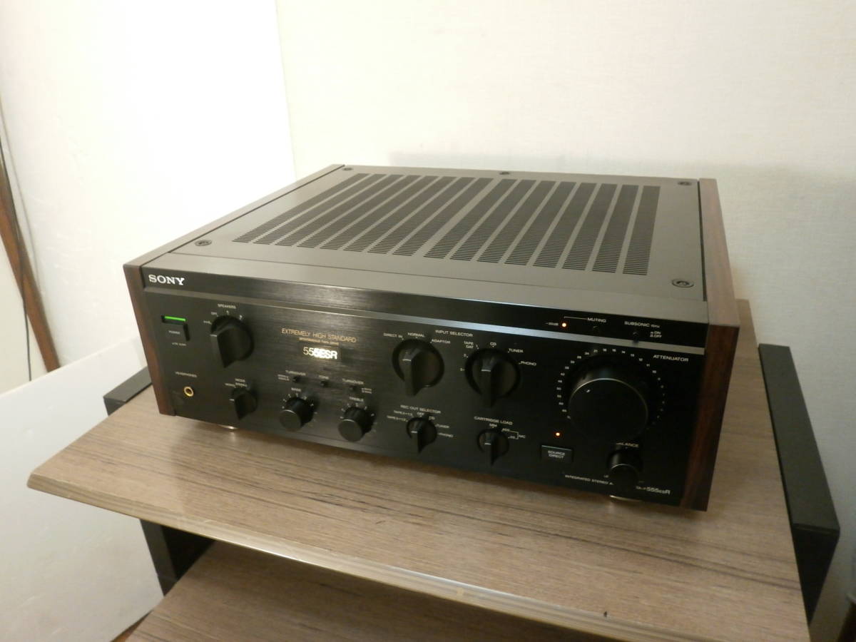 ☆使用頻少 美品 最上位機種 SONY TA-F555ESR 保証付 整備済 取説付 