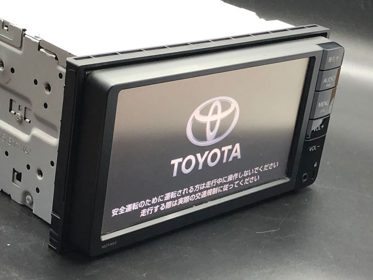 激安大特価，定番人気 トヨタ純正 NSCP-W64ナビ S.No PGTM508316JP Bluetooth 地図データ 2016(トヨタ、ダイハツ)｜売買されたオークション情報、yahooの商品情報をアーカイブ公開 - オークファン トヨタ、ダイハツ