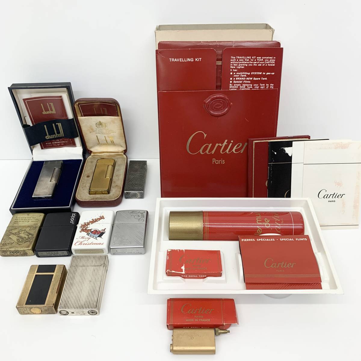 ジッポー.カルティエ.他11本まとめ売り （Zippo(ジッポ)の高価買取なら 