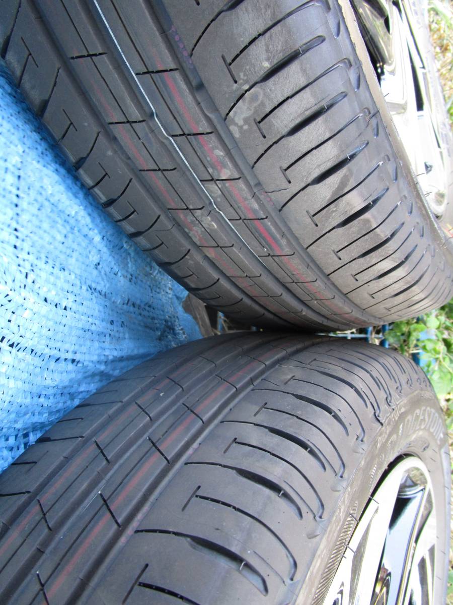 ダイハツ純正　タントカスタム　アルミ　165/55R15　4H100+45　4本　中古品 タント 165&frasl;55R15 カスタム タイヤとアルミホイール 15インチアルミタイヤホイール アルミ