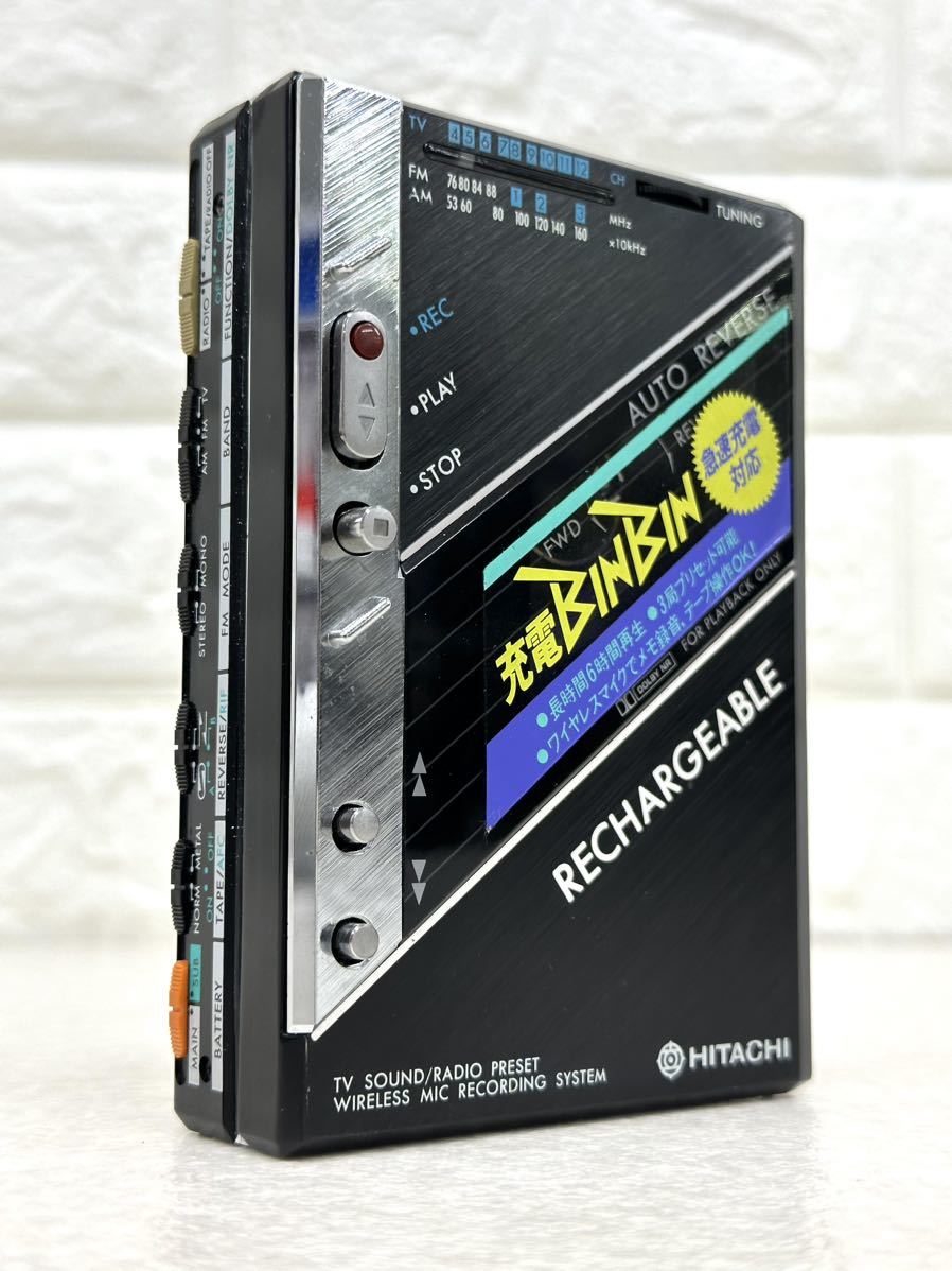 ジャンク品】 HITACHI カセットプレーヤー CP-25 Yahoo!オークション