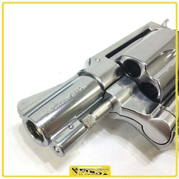 6465】マルシン製 S&W M60 2インチ シルバーABS ガスリボルバー 6mmX