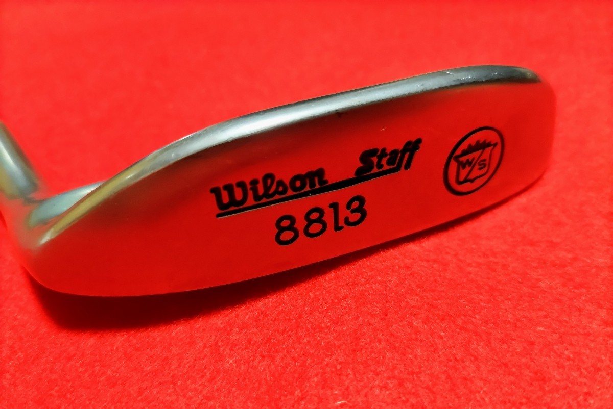 ★★ 希少品 名器 ★ Wilson ウィルソン ★ Wilson staff 8813 ★ L字パター 35in ★★