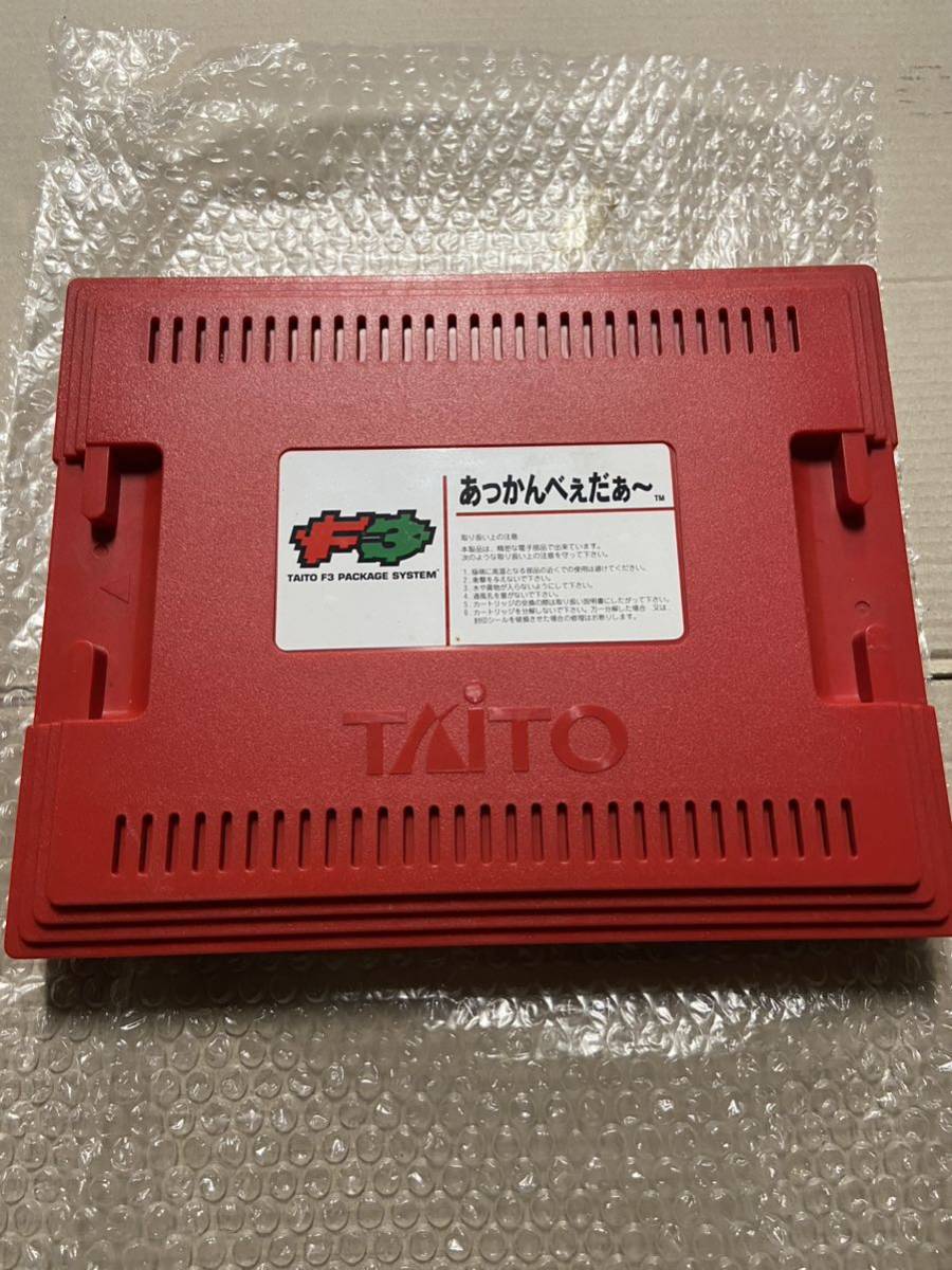 TAITO タイトー F3 あっかんべぇだぁ〜基板 - タイトー 「taito