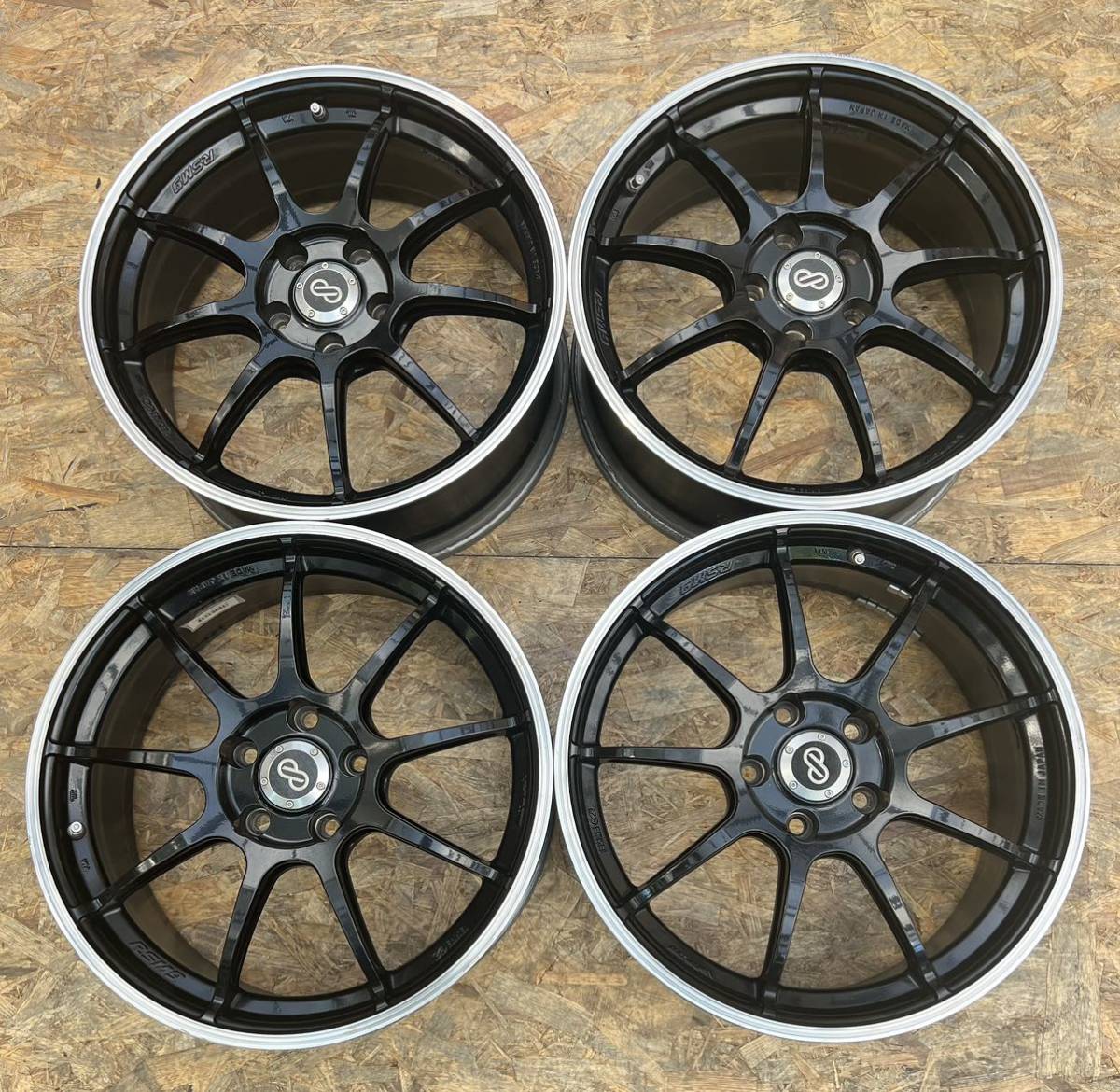 RSM9 ENKEI Racing エンケイ 225⁄40R18 pcd100⁄5H off+48 7.5J-18