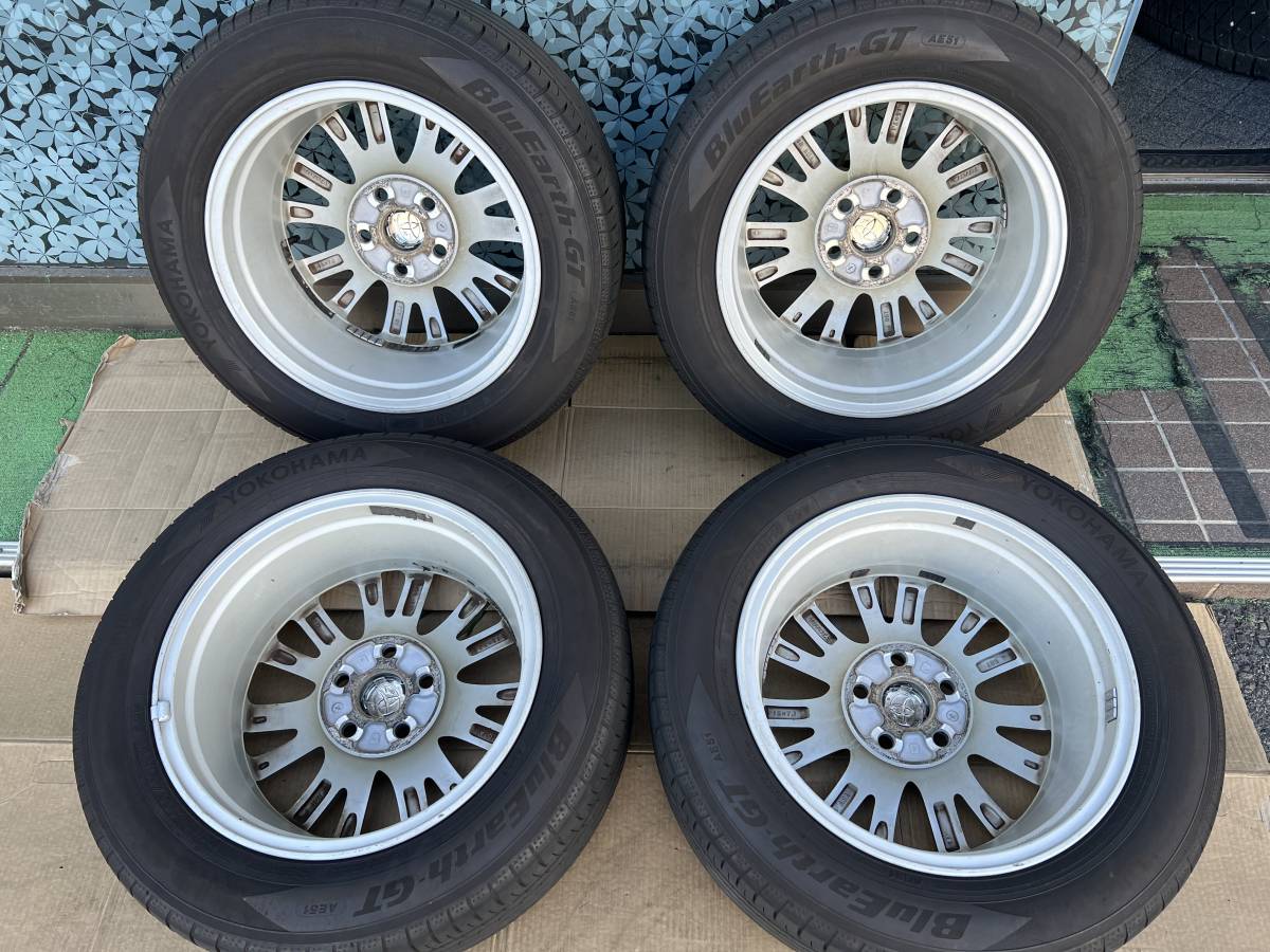 トヨタ 純正 16インチ 7J +40 114.3 5穴/ヨコハマBluEarth-GT 205 
