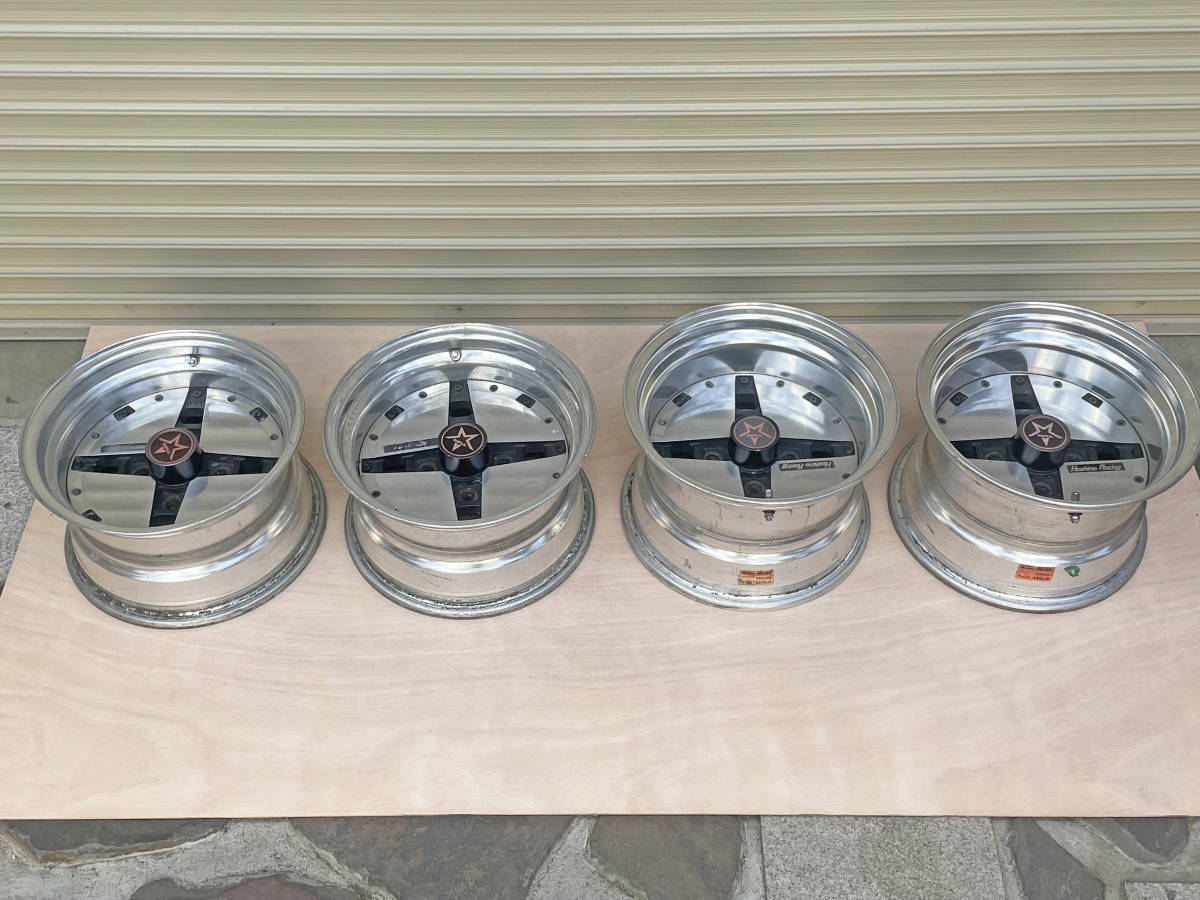 【旧車 希少 当時物】 IMPUL★ホシノインパル14㌅ 4H114.3 7J 希少サイズ IMPUL ホシノインパル 14インチ 8J-7 9J-22 当時物 検 暴走