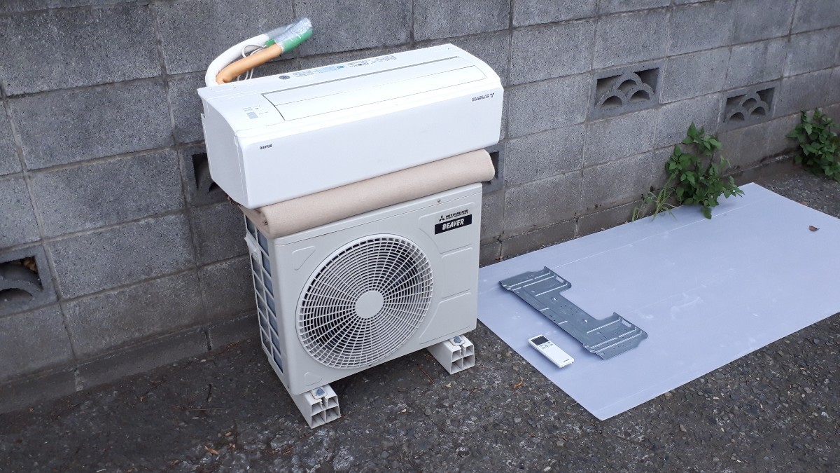 動作確認済み】ルームエアコン 三菱 SRK22TX-W 2019年製 R32 6畳 