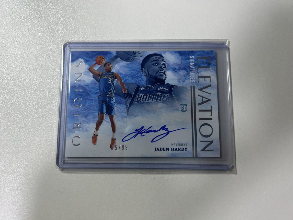希少 RC】2022-23 Panini Origins Elevation Signatures Jaden Hardy