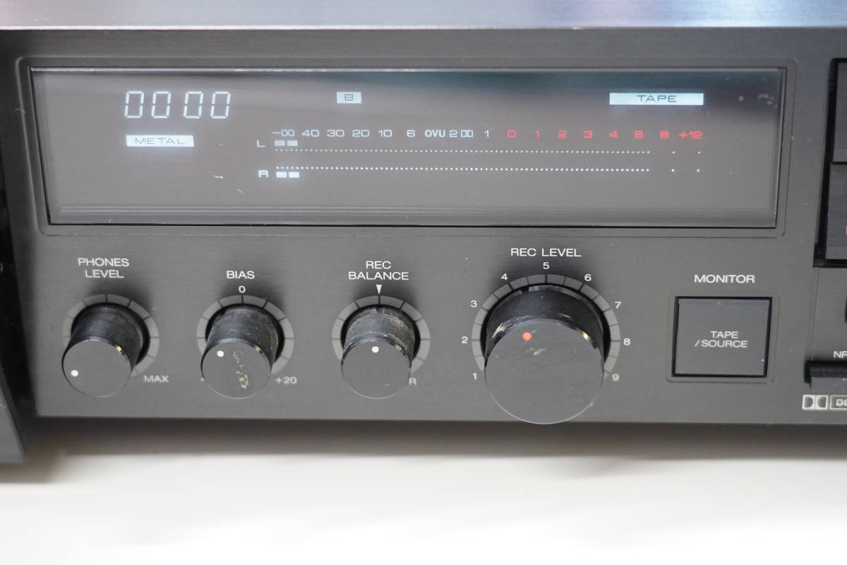 希少✨電源、音OKジャンク A＆D ステレオカセットデッキ GX-Z9100