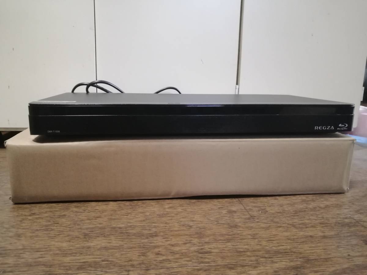 送料80S東芝HDD&BD/DVDレコーダ－DBR-T1008 3番組録画 4K 時短機能 1TB