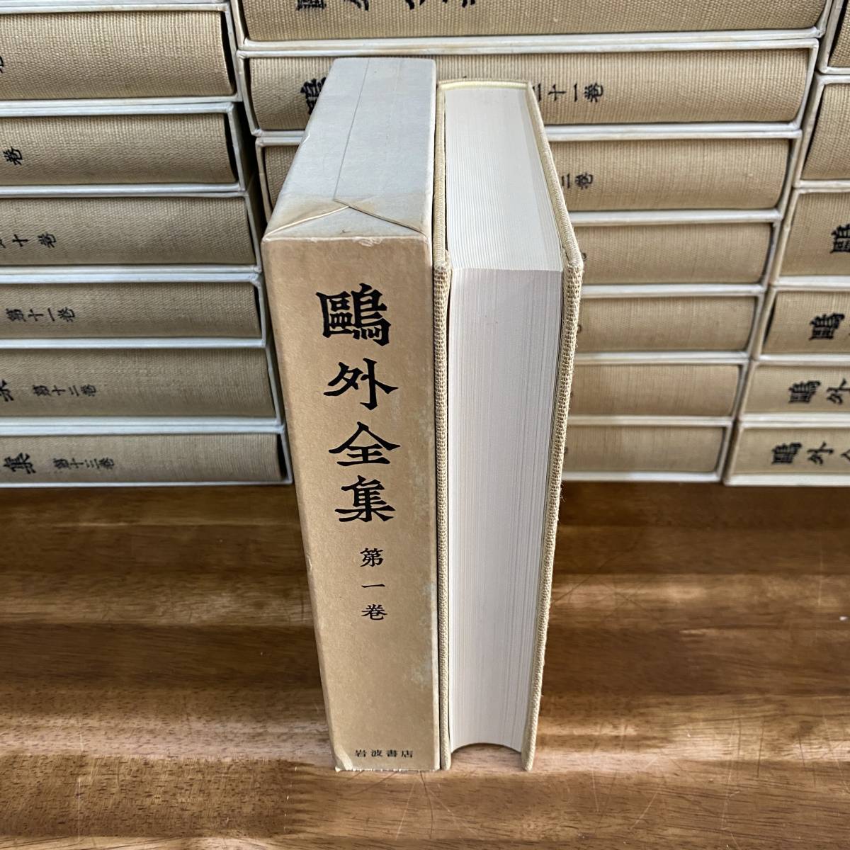 鴎外全集 全38巻セット/森林太郎/岩波書店/森鴎外/日本文学/文芸/小説 