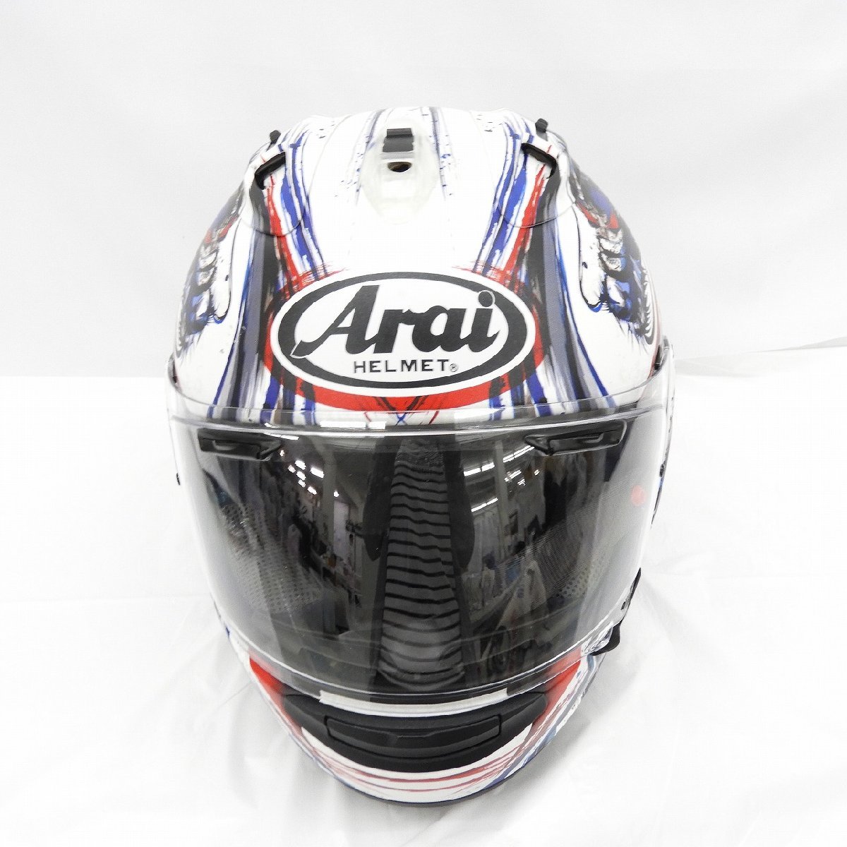 中古品】Arai アライ フルフェイスヘルメット RX-7X KIYONARI TRICO 