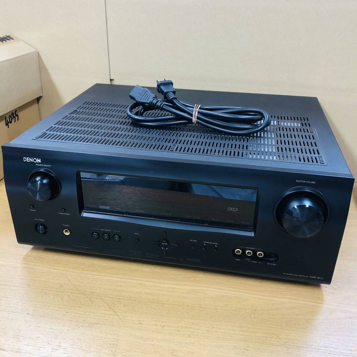 DENON AVR-1611 AVアンプ 本体 AVR-1611 - 5.1 Ch. 90W HD AV Receiver | Denon - United States