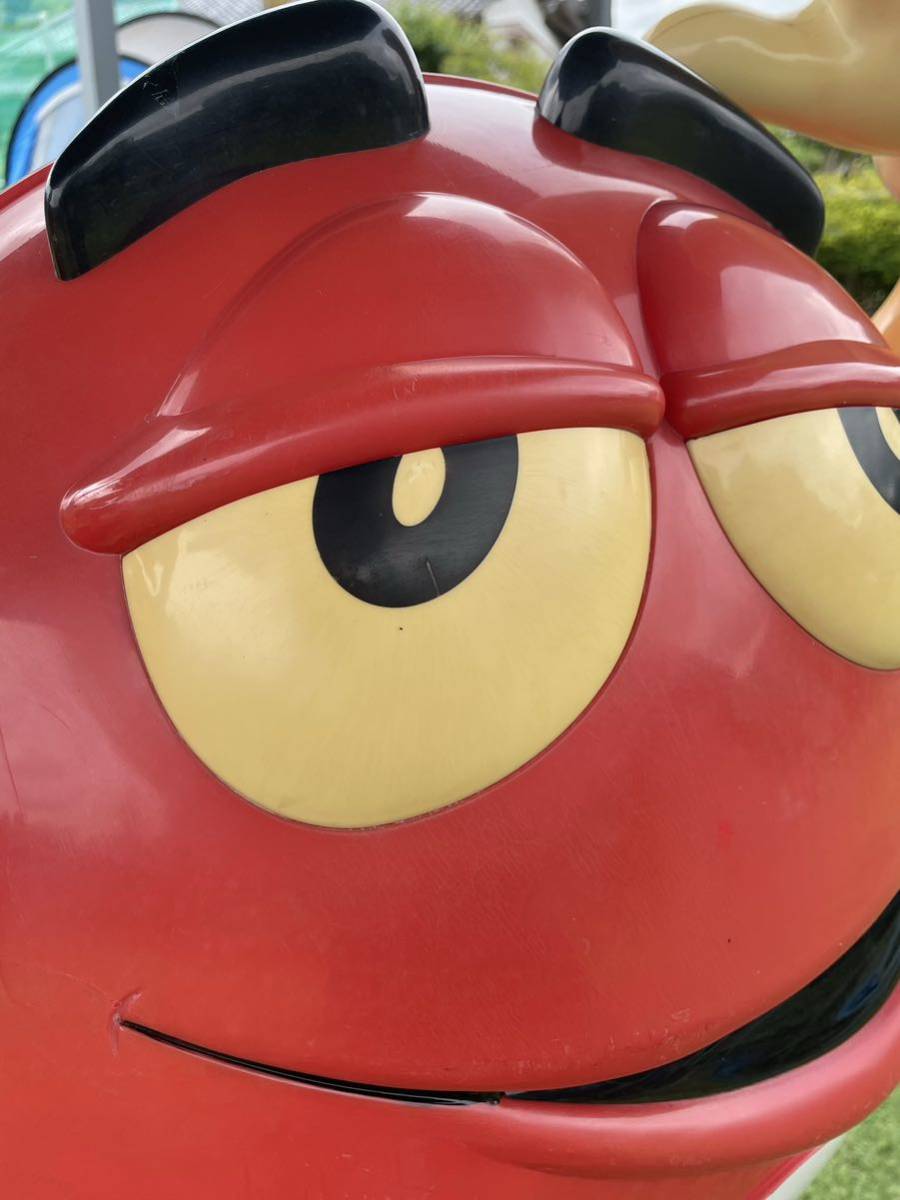 エムアンドエムズ M&M's レッド 赤 2個セット ディスプレイ