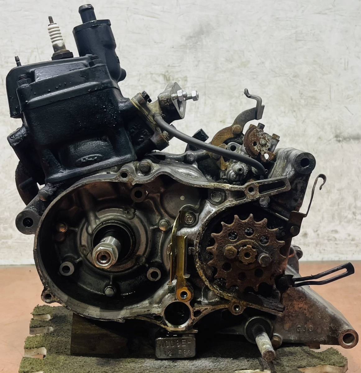 NS50F AC08 エンジン 未始動 実働 NSR50エンジン AC08E-202 NS-1 NS50F