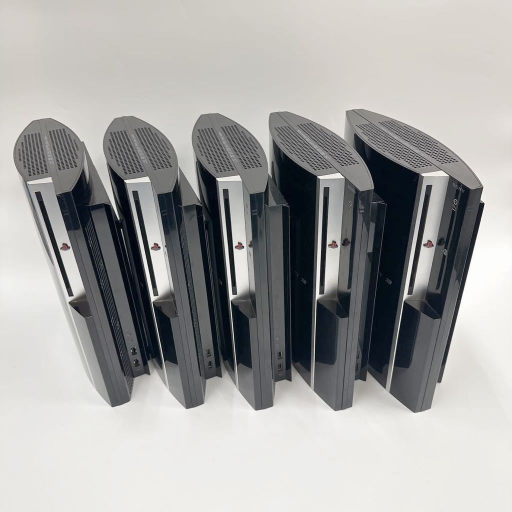 ［5台］SONY　PS3　本体　大量　まとめ　厚型　プレイステーション3　PlayStation3　CECHH00　同梱不可　動作未確認　現状品