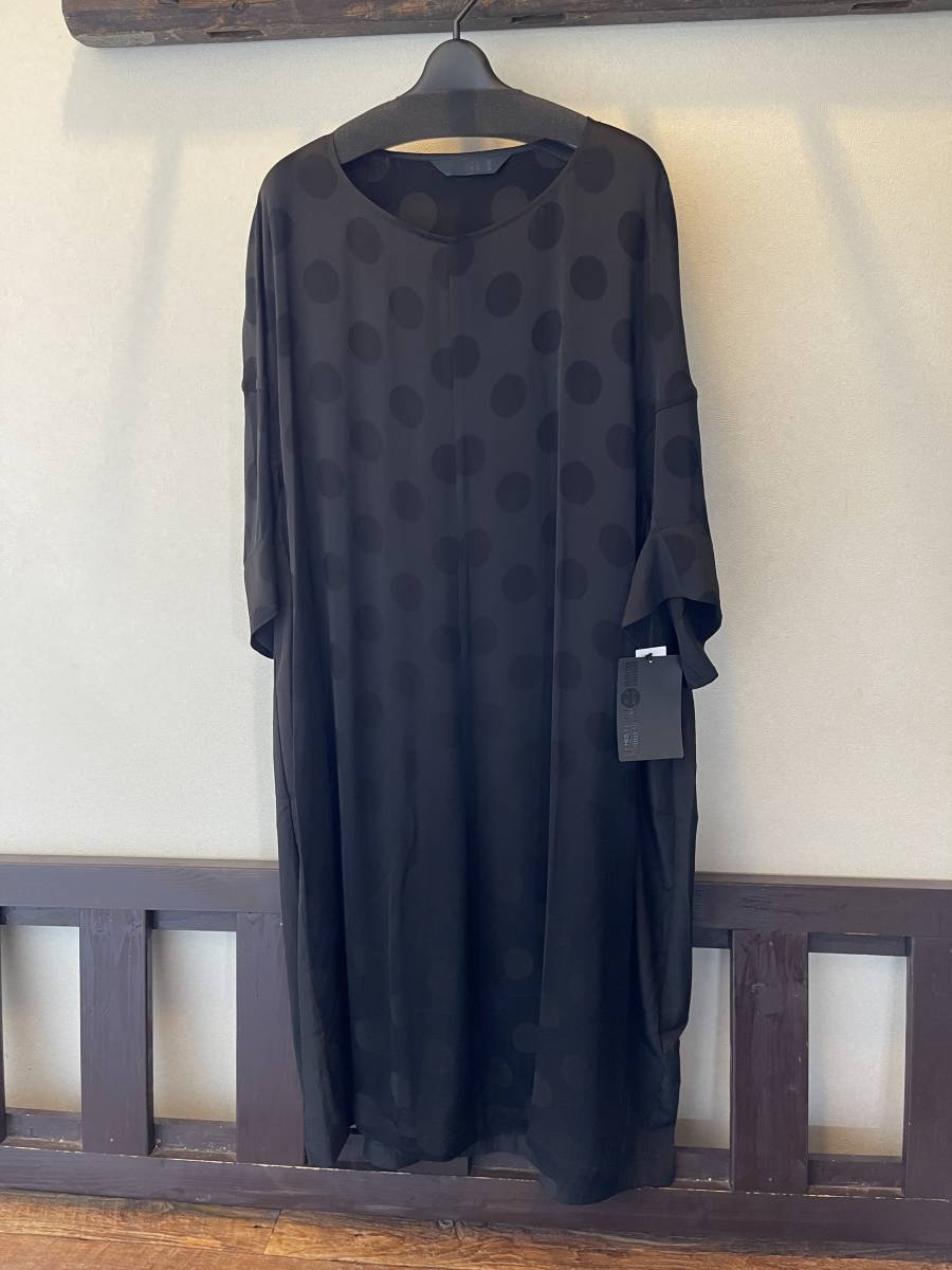 もゆる（MOYURU) ドット柄のお洒落ワンピース(Lサイズ)｜売買  