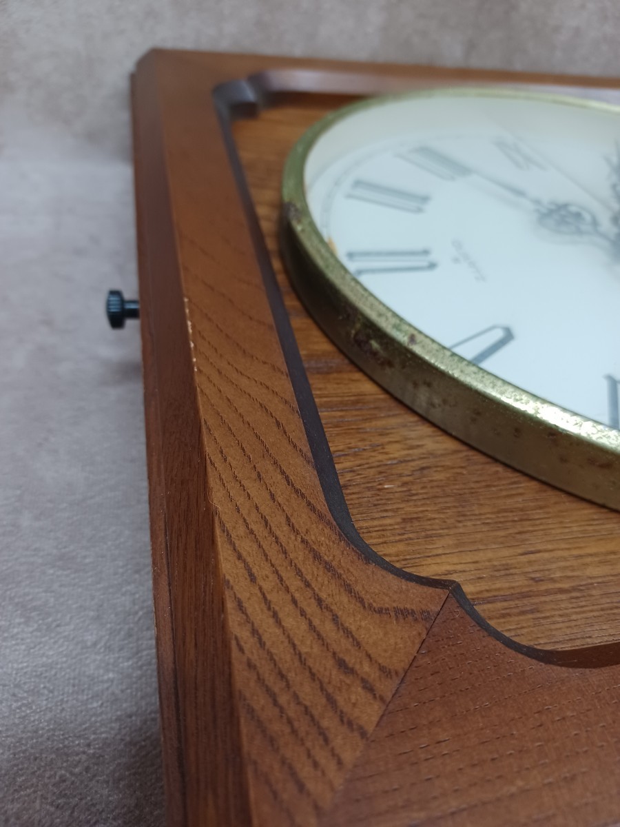 SEIKO 壁掛け時計 QA408 セイコー 昭和レト QUARTZ クォーツ アナログ