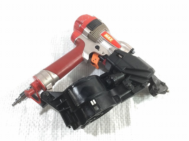 ☆中古品☆ MAX マックス 65mm 高圧スーパーネイラ HN-65Z1 エア釘打機 クギ打ち エアーツール 大工道具 76019