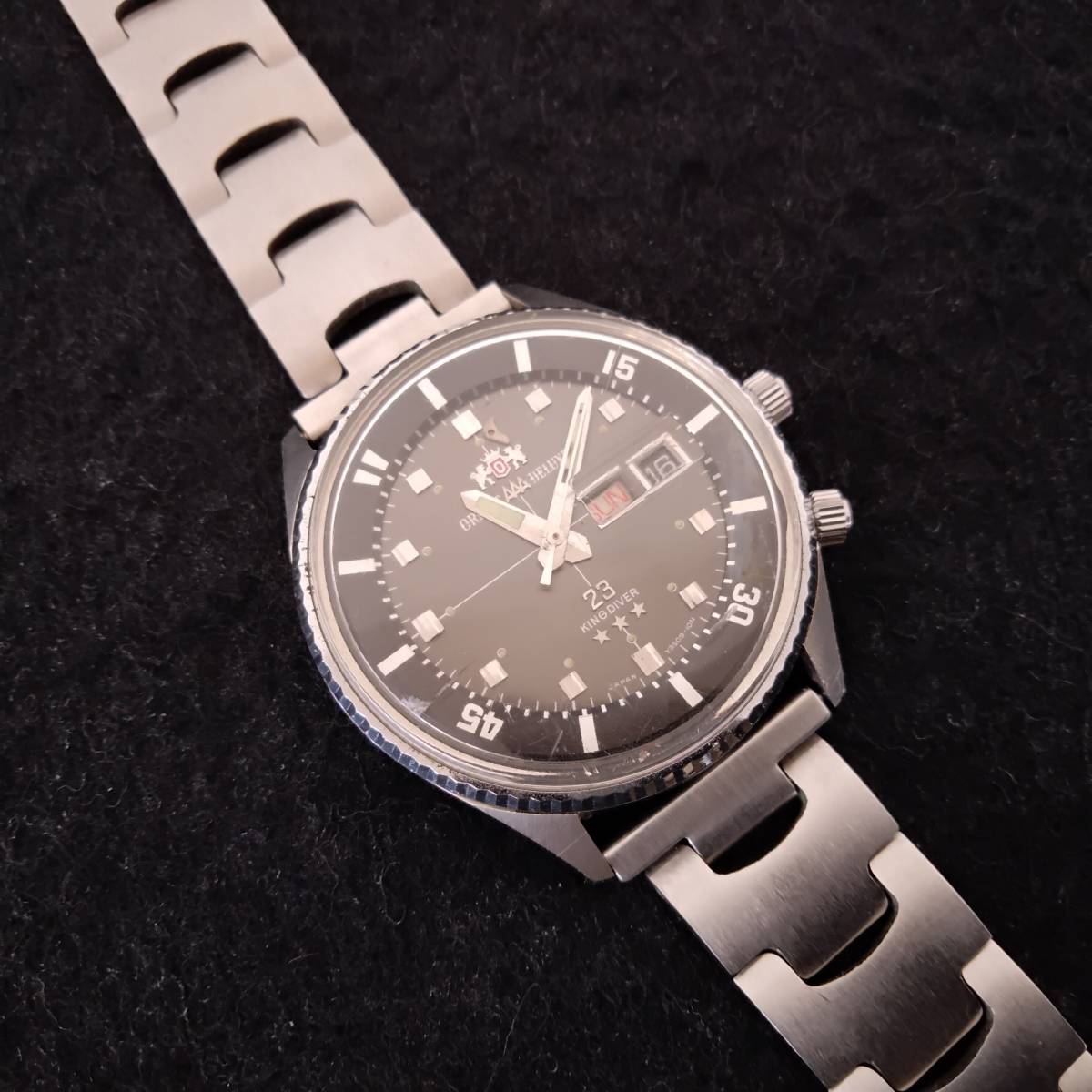 オリエント キングダイバー ORIENT 自動巻き クロノエース ORIENT