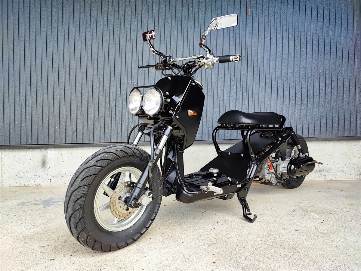 ズーマー50 黒色 室内保管 キャブ車 ホンダ ズーマー 超ロンホイ 