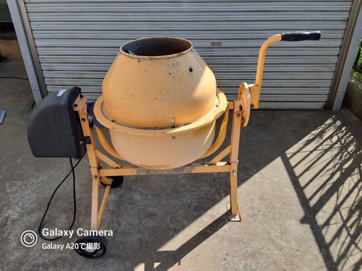 中古】アルミス ALUMIS AMZ-30Y 電動コンクリートミキサー まぜ太郎