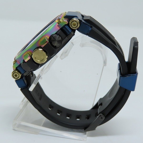 G-SHOCK/Gショック MT-G 生誕20周年 メタルベゼル/レインボーIP 電波 