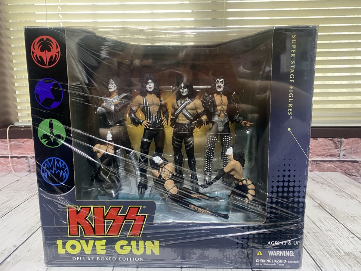 KISS LOVE GUN DELUXE BOXED EDITION フィギュア KISS LOVE GUN