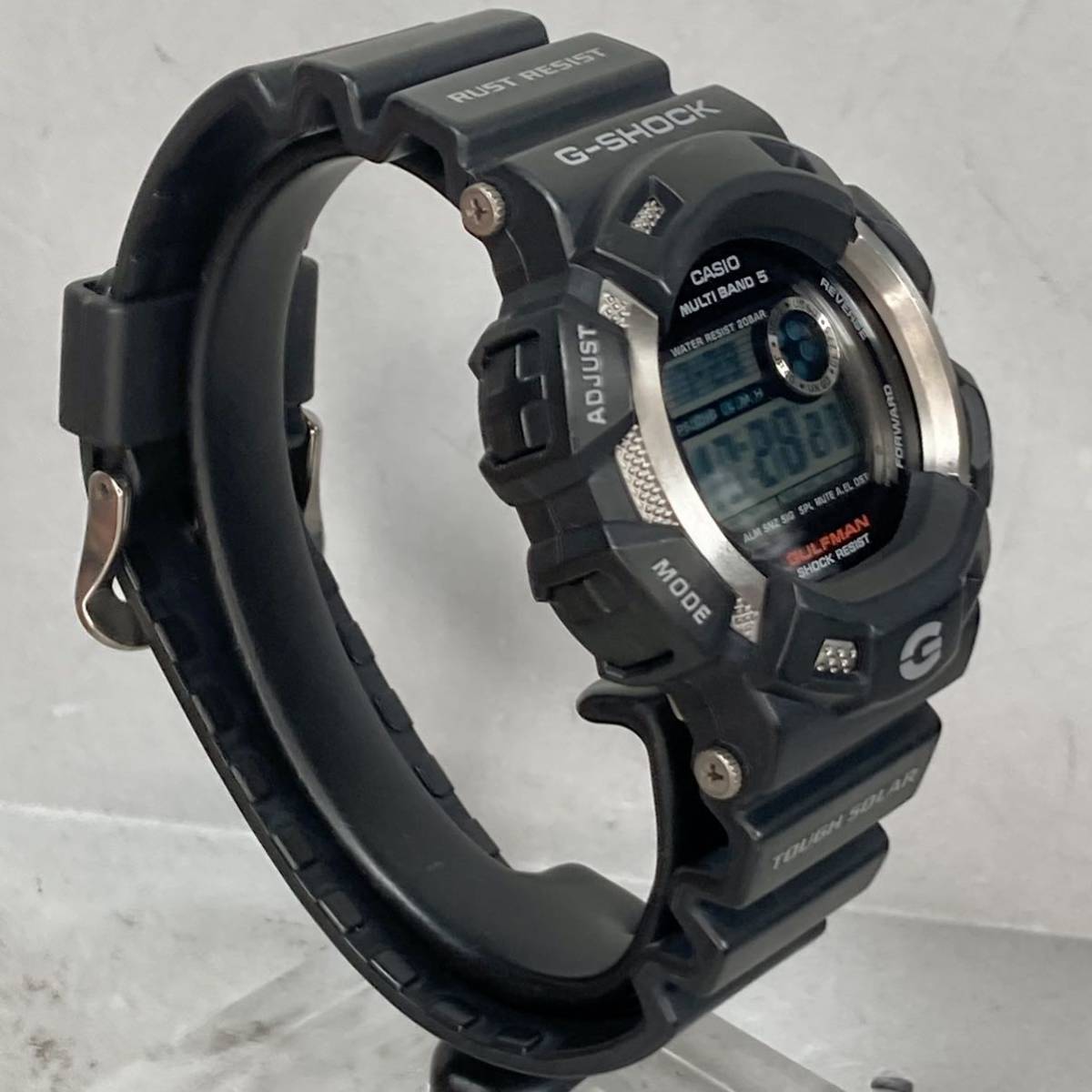 極 G-SHOCK GW-9100-1JF GULFMANガルフマン タフソーラー 電波受信 