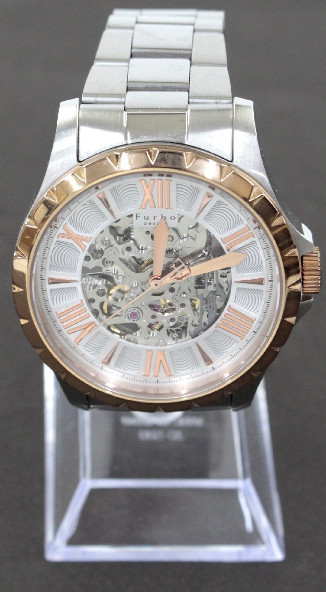 〇【中古品】フルボデザイン Furbo design F5021PSISS 腕時計.，