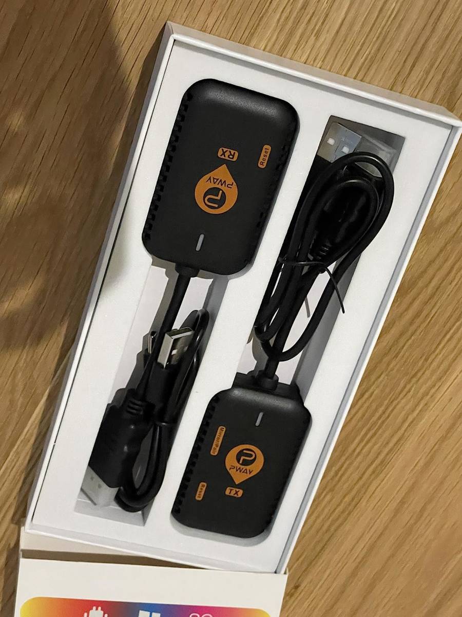 収納に便利 無線化 小型 ワイヤレスHDMI 送受信機セット 無線 HDMI