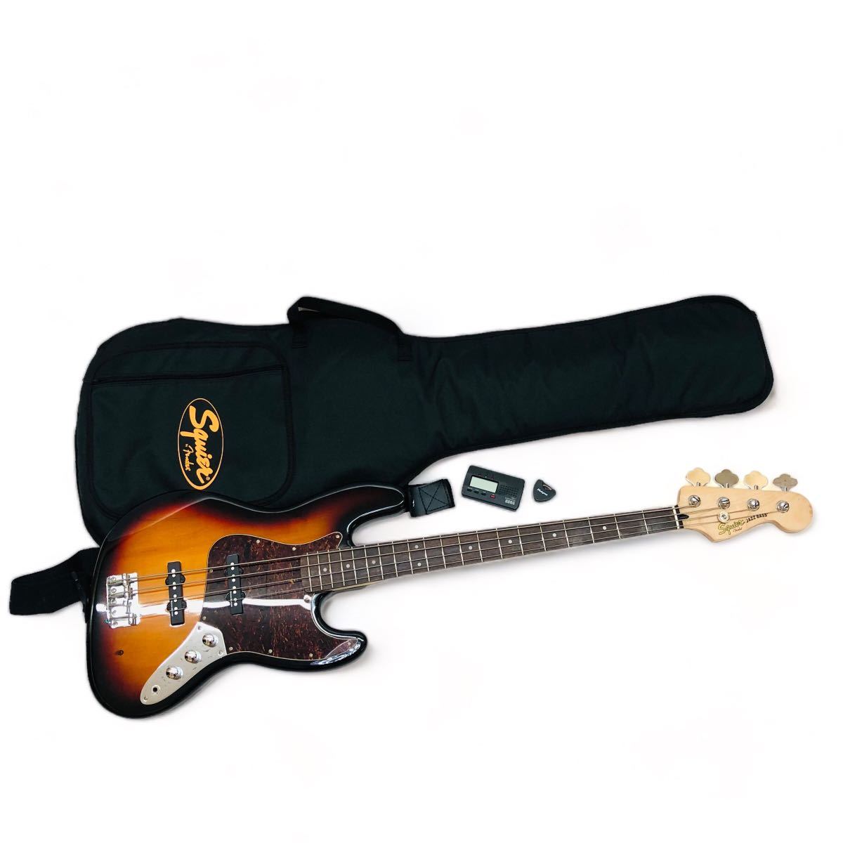 Squier by Fender スクワイヤー Jazz Bass ジャズベース 4弦 ケース