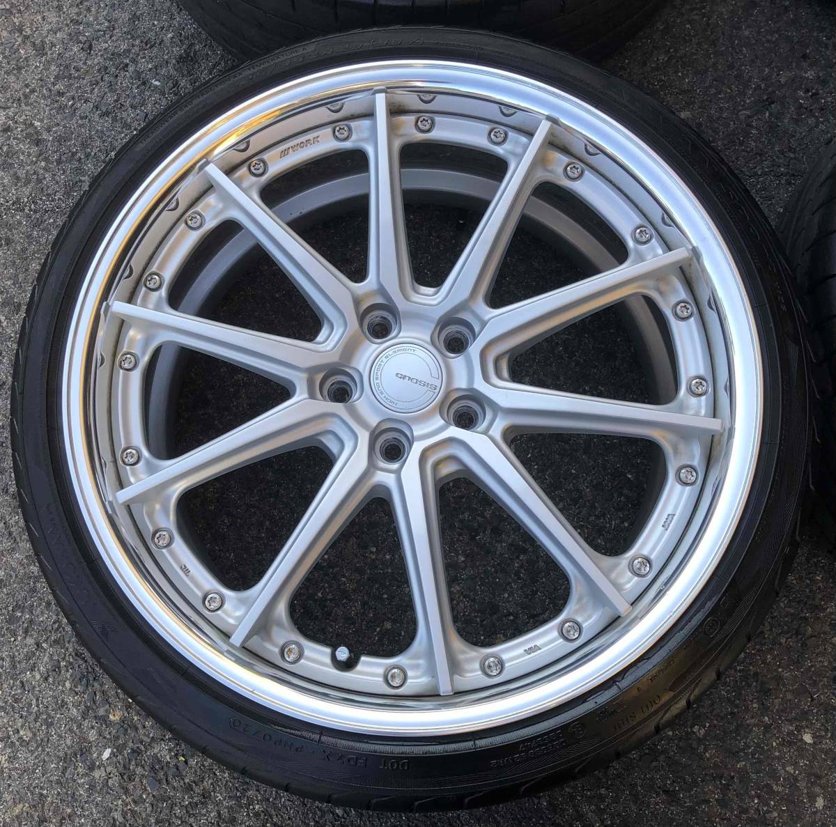 現品！ 売切 ワーク グノーシス AE201 20×8.5J +45 5H114.3 ヨコハマ 
