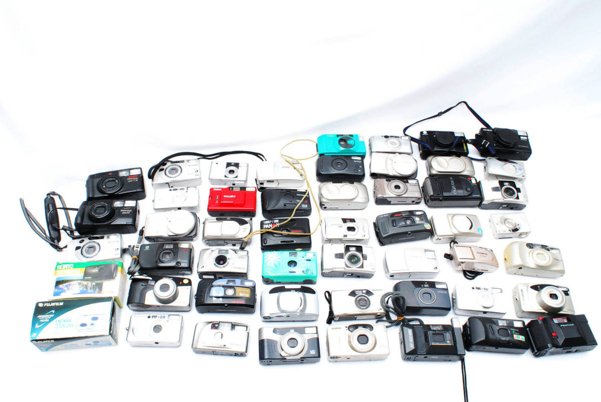 ジャンク まとめて 大量 色々 フィルムカメラ コンパクトカメラ 51個 #1952097