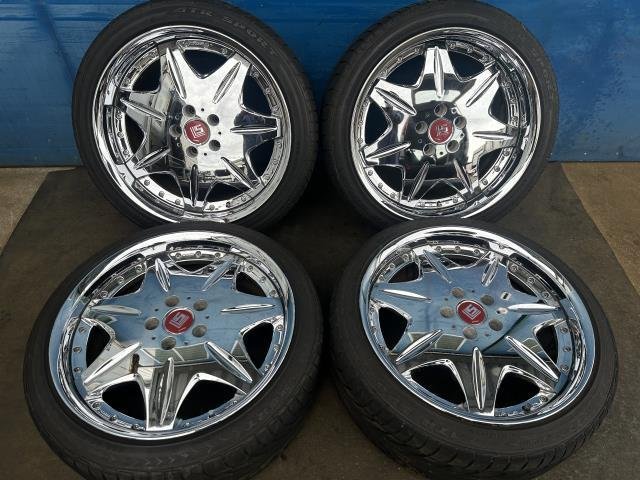 WORK LS207 19インチ 4本 深リム ワーク - タイヤ⁄ホイールセット 深