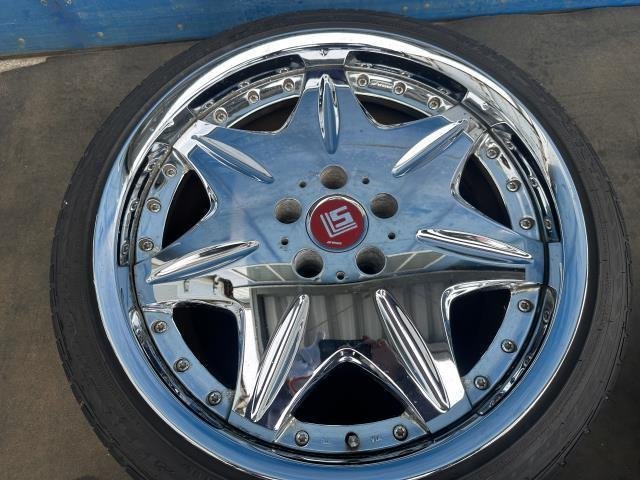 B】ワーク LS207 深リム 19インチ 9.0JJ+34 10JJ+38 5穴 5穴PCD114.3