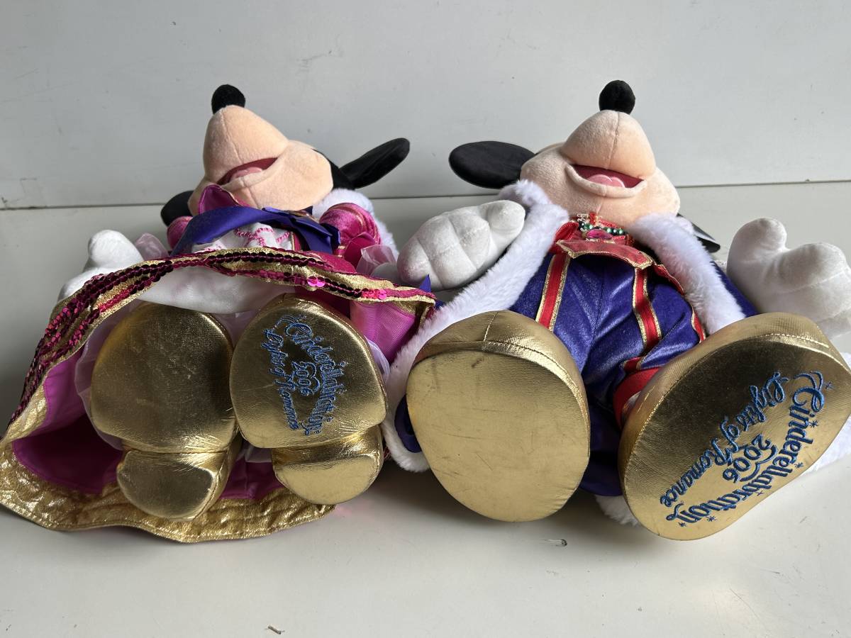 ⑪◇Disney ディズニー◇ぬいぐるみ ミッキー ミニー 2006 
