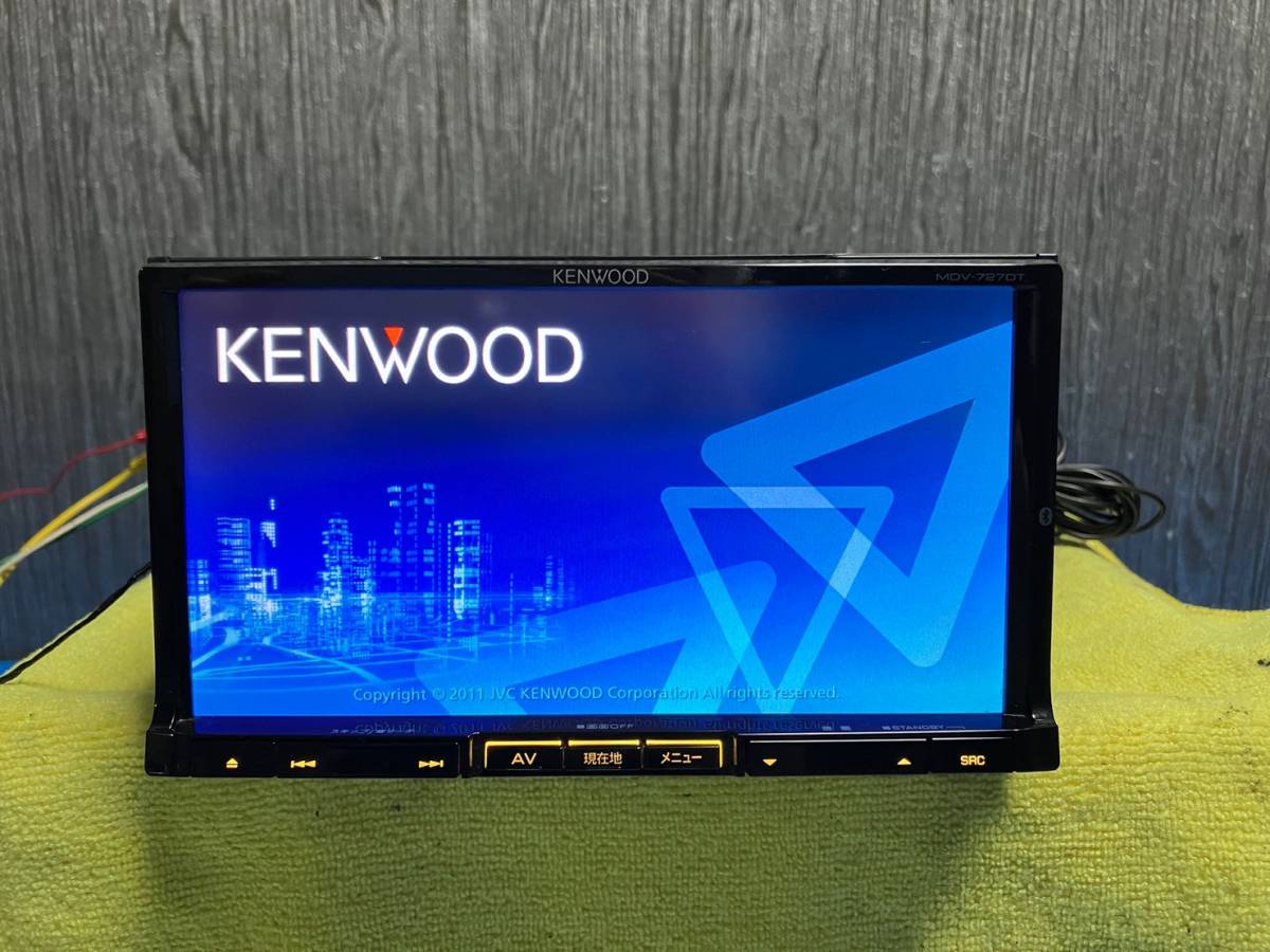 ☆KENWOOD ケンウッド MDV-727DT フルセグ メモリーナビ☆2010年地図